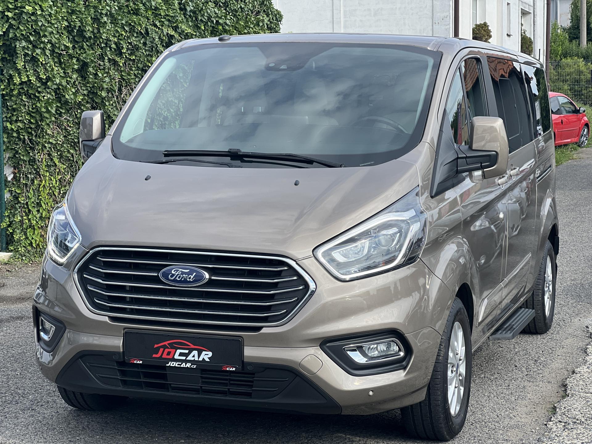 Ford Tourneo Custom 2.0TDCi L2 9MÍST KŮŽE TAŽNÉ